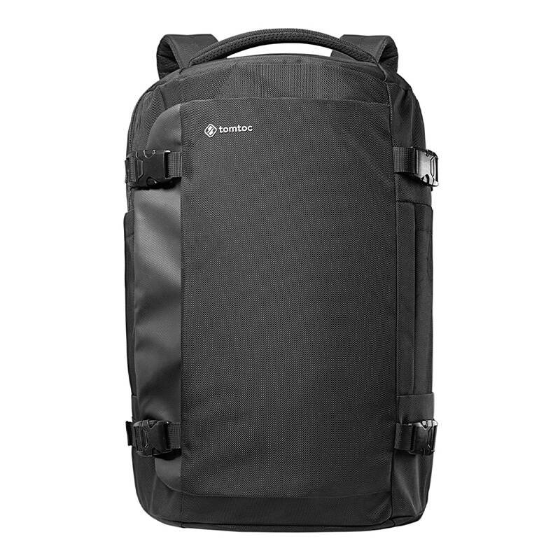 Tomtoc Navigator-T66 17/40L Travel Laptop Backpack (Black)