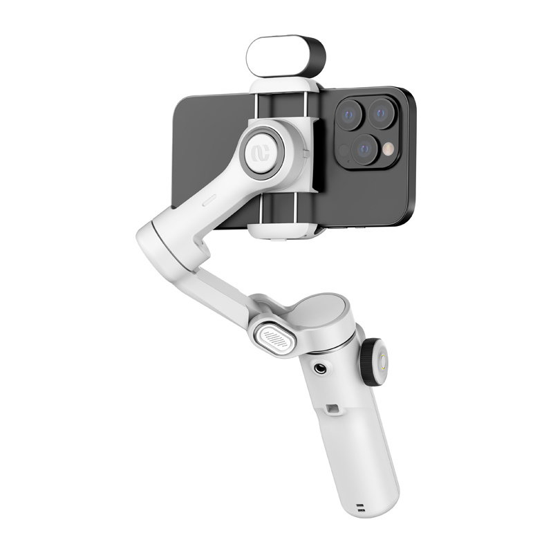 AOCHUAN X2 Gimbal with RGB Lighting (White)