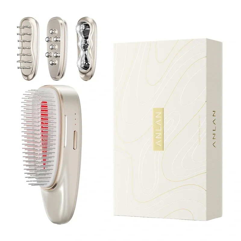 ANLAN 02-AGSY51-0RA 3-in-1 Massager for the Body, Face, and Head