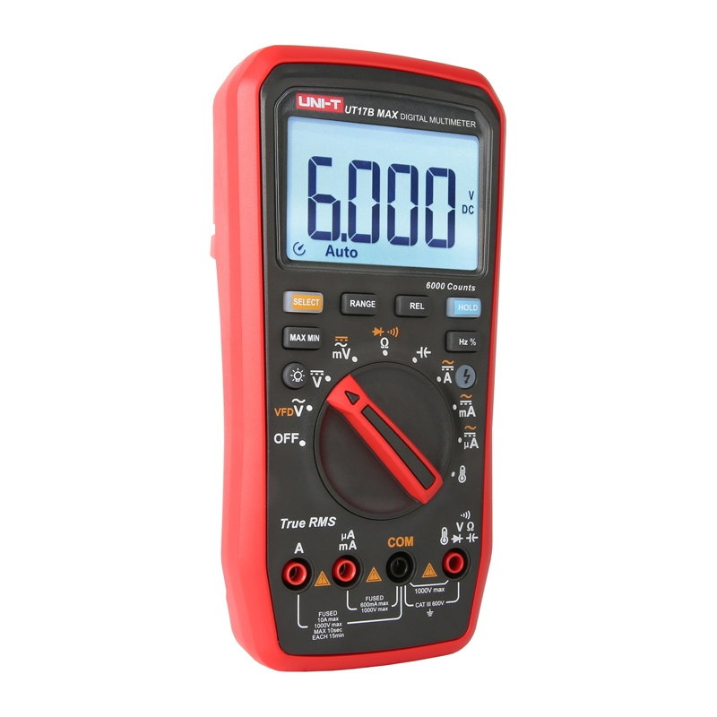 Uni-T True RMS UT17B MAX Digital Multimeter