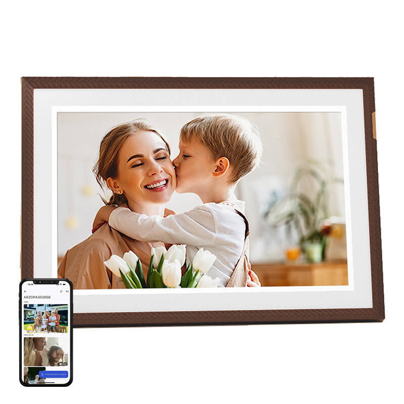 Arzopa D10 10.1 digital frame (dark brown)