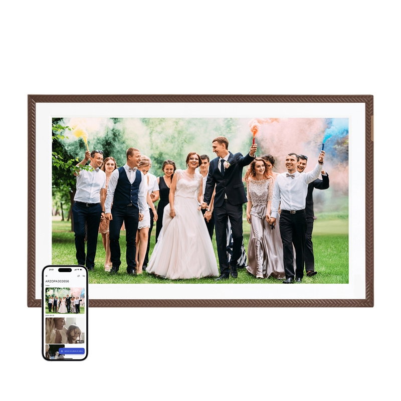 Arzopa D156 (brown) 15.6 digital photo frame