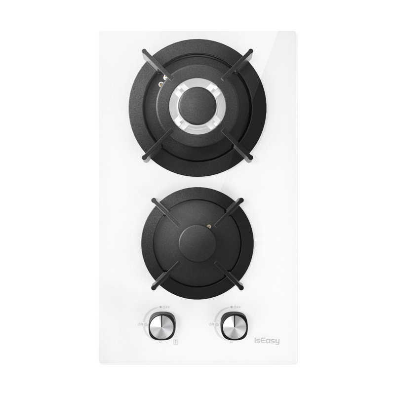 ISEASY MGBG-312A gas hob, 2 burners (white)