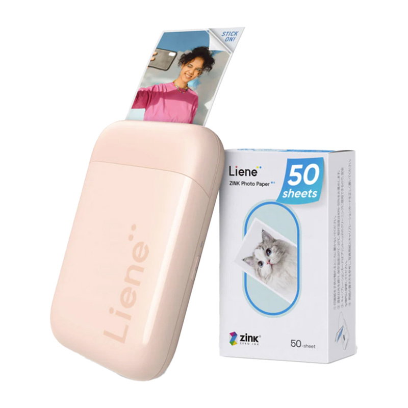 Liene Pearl 2x3 Portable Photo Printer (Pink)