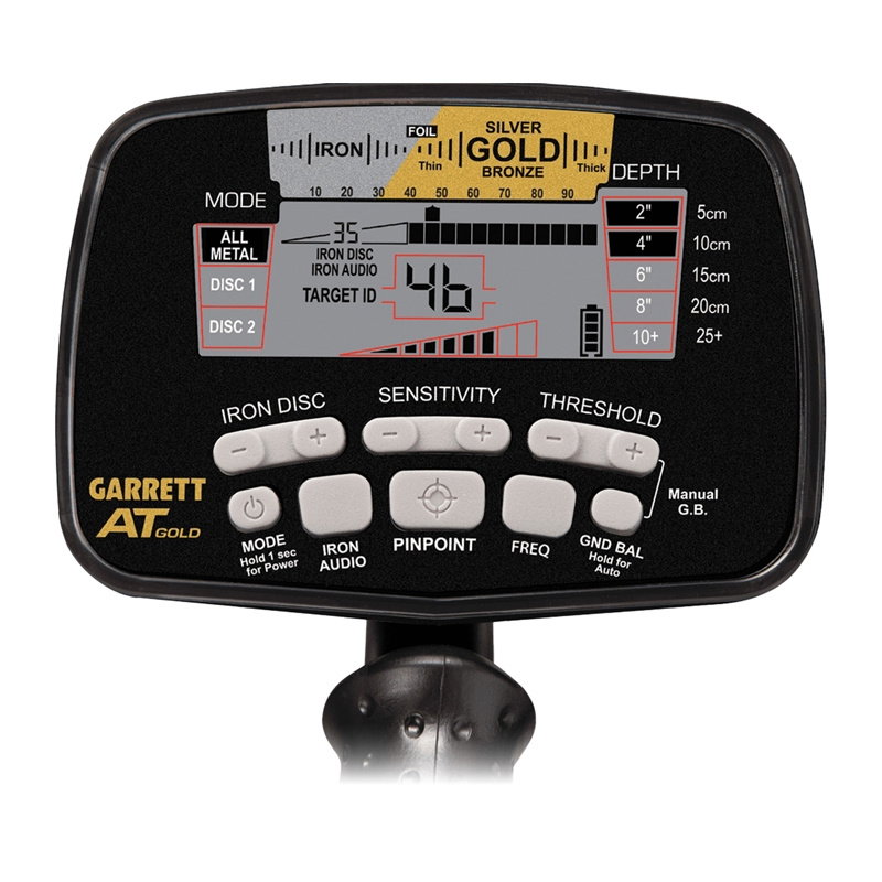 GARRETT AT Gold 5x8 Metal Detector