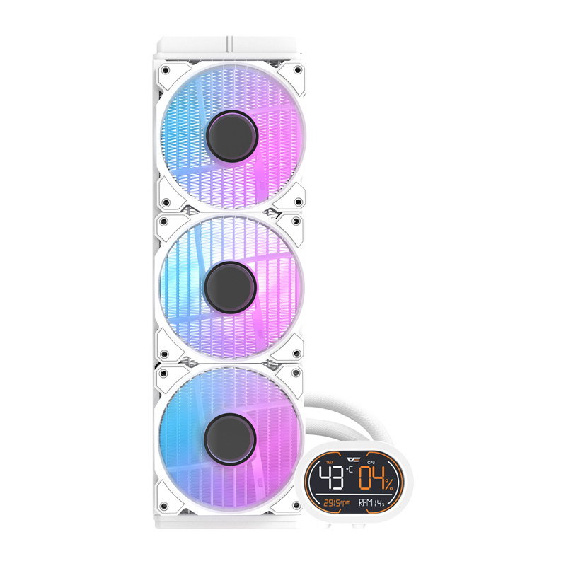 Water cooling for the Darkflash DH360D processor (white)