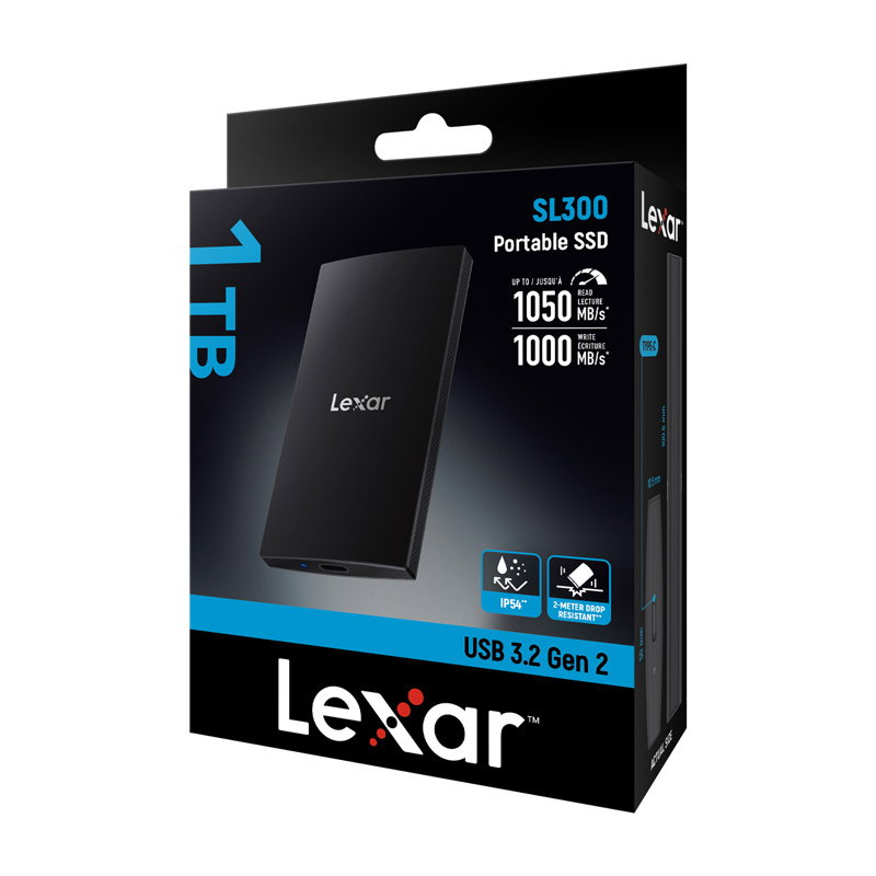 Lexar SL300 1TB portable SSD drive