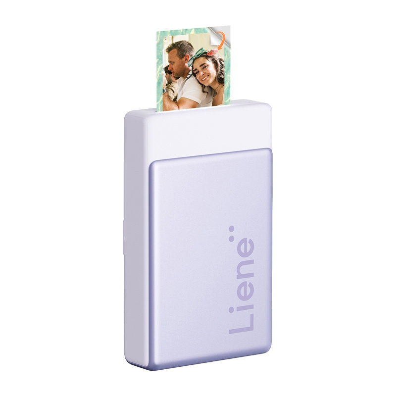 LIENE Pearl N200 Pro 2x3 Portable Photo Printer (Purple)
