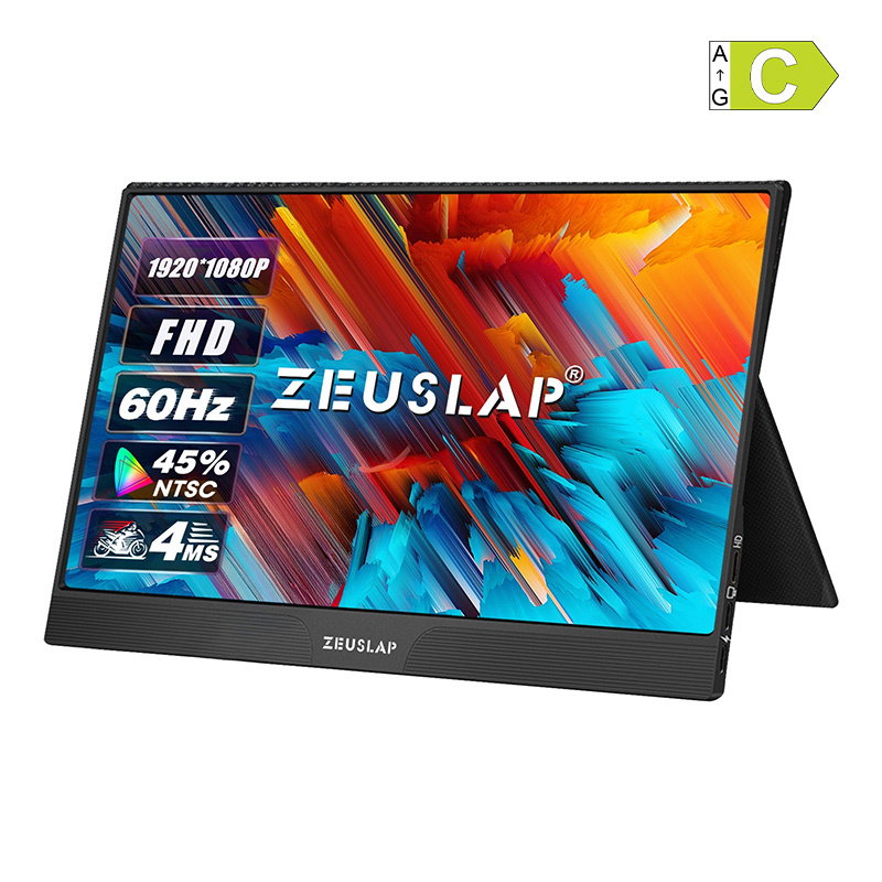 ZEUSLAP Z15ST Portable Monitor with a 15.6 Touchscreen