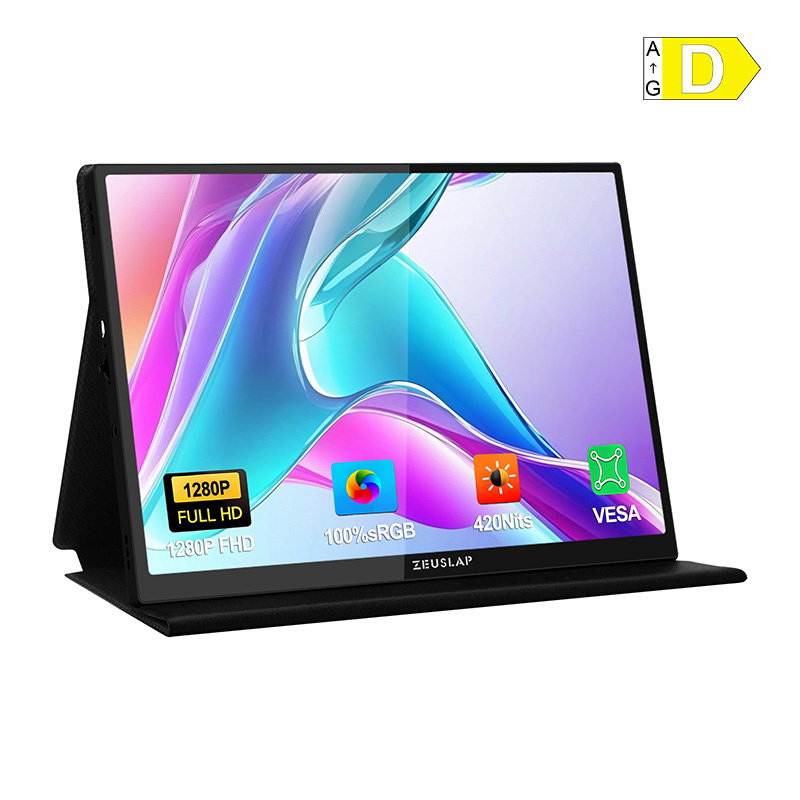 ZEUSLAP Z10T Portable Monitor with a 10 Touchscreen