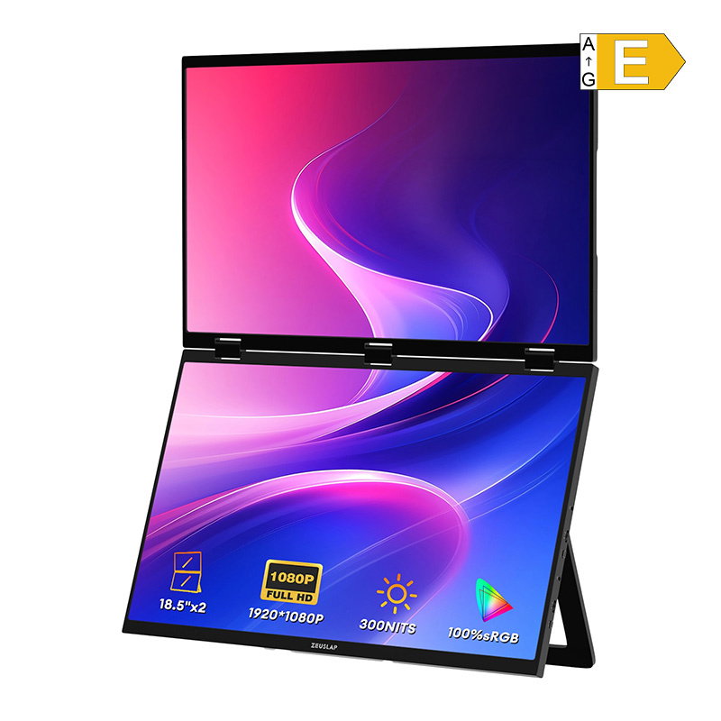 ZEUSLAP Z18W Dual 18 Portable Monitor