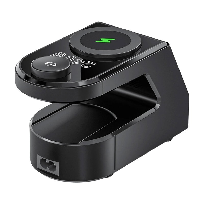 Blitzwolf BW-FW10 alarm clock with charger 2xUSB-A, 4xUSB-C, 240W