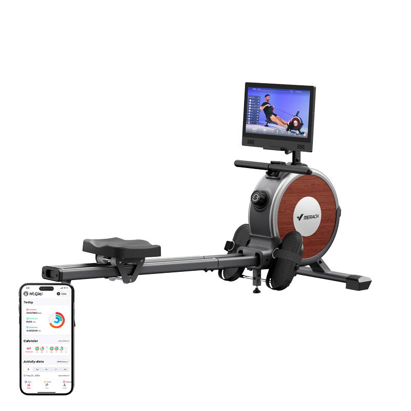MERACH MR-R02B10 Rowing Machine (Black)