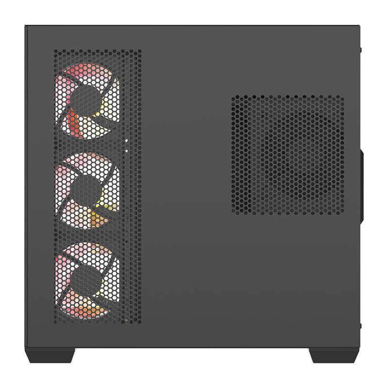DarkFlash C280 computer case (black) + 7 fans