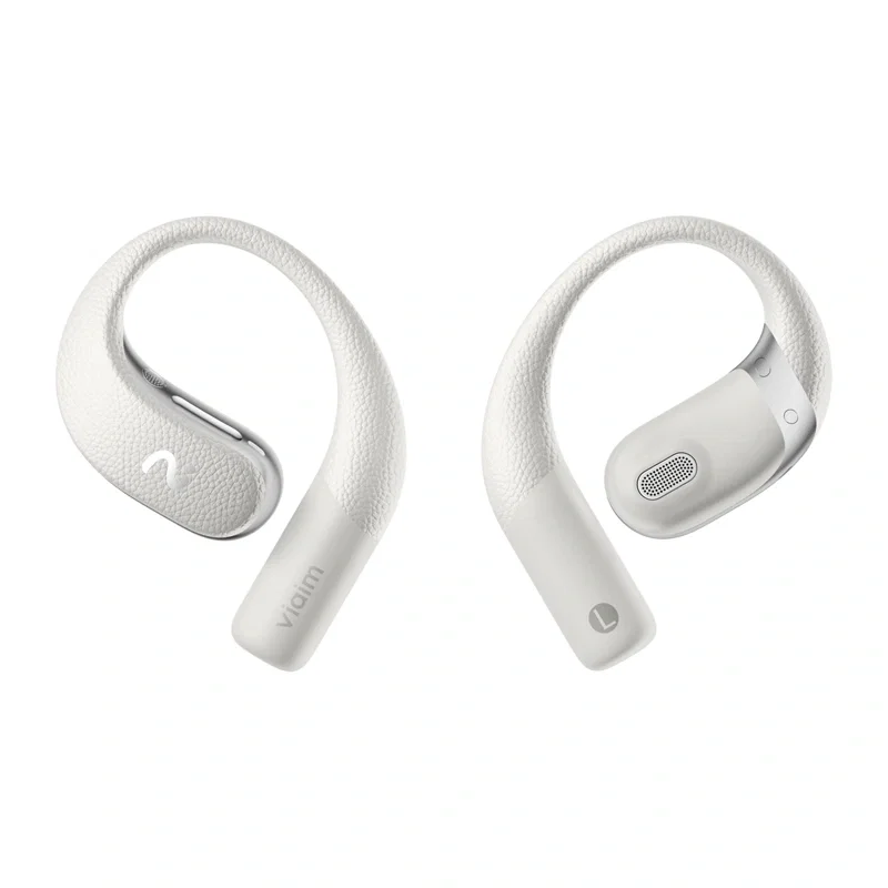 VIAIM Open Note AI Earbuds with Voice Recorder (Gray)