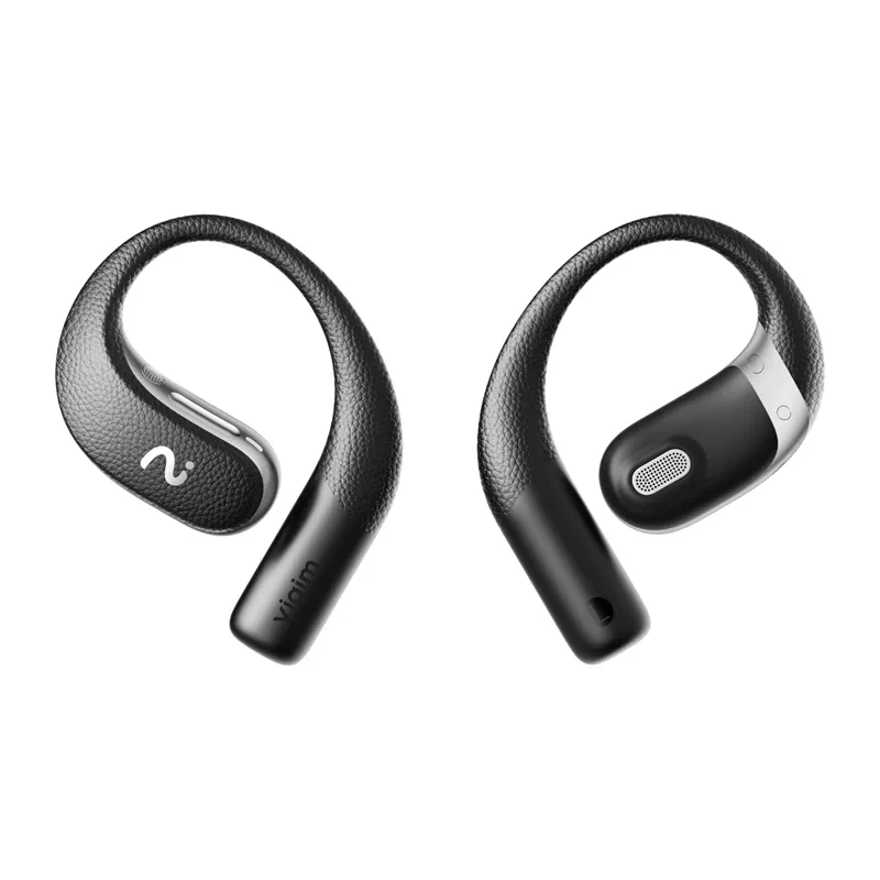VIAIM Open Note AI Earbuds with Voice Recorder (Black)