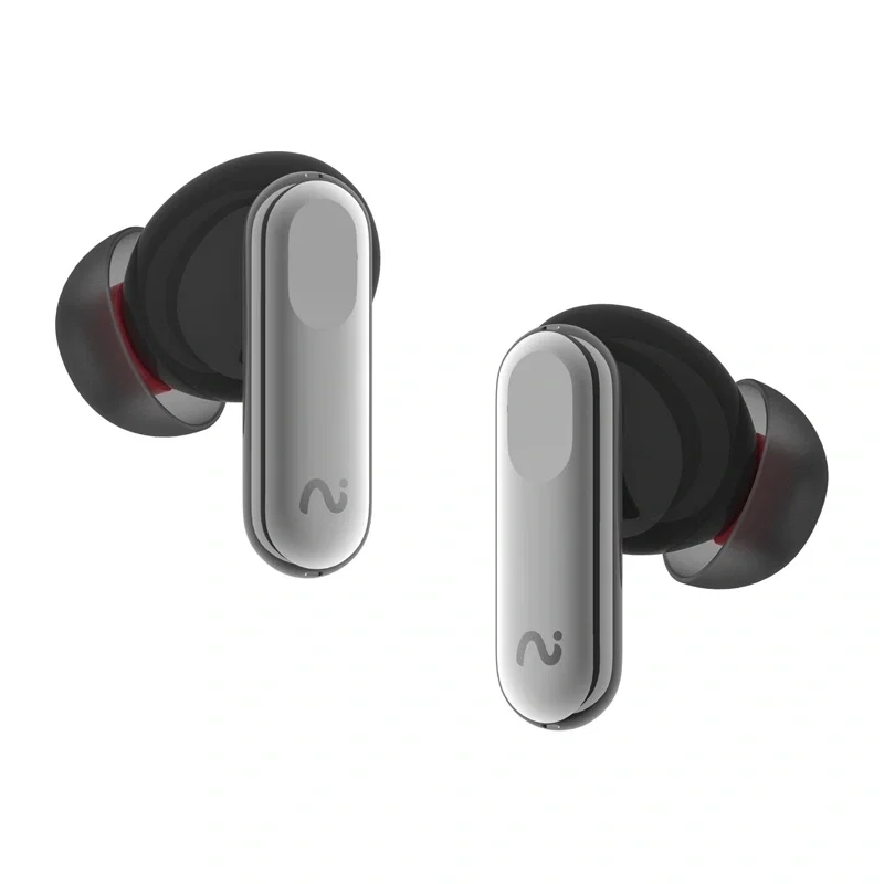 VIAIM Nano+ AI Earbuds with Voice Recorder (Silver)