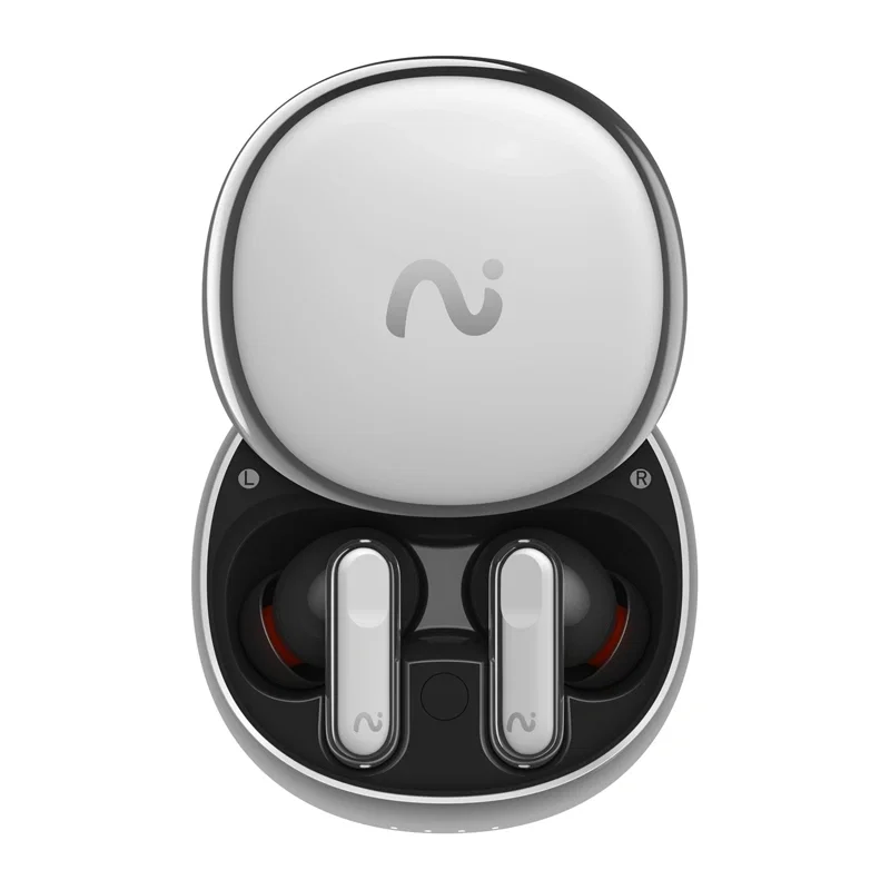 VIAIM Nano+ AI Earbuds with Voice Recorder (Silver)