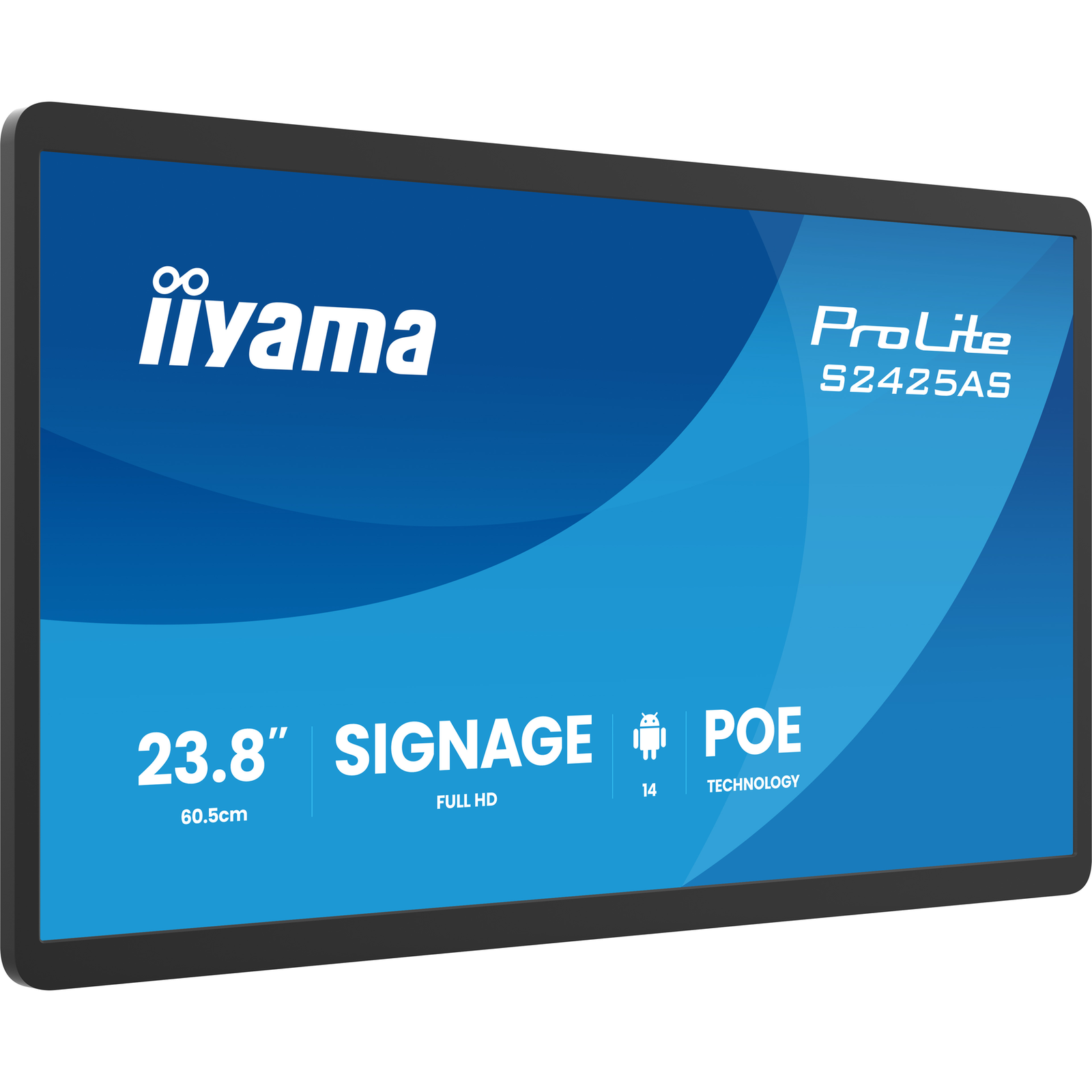 IIYAMA 60.5 Cm (23.8 Inch) S2425AS-B1P 16-9 M-Touch USB-C IPS