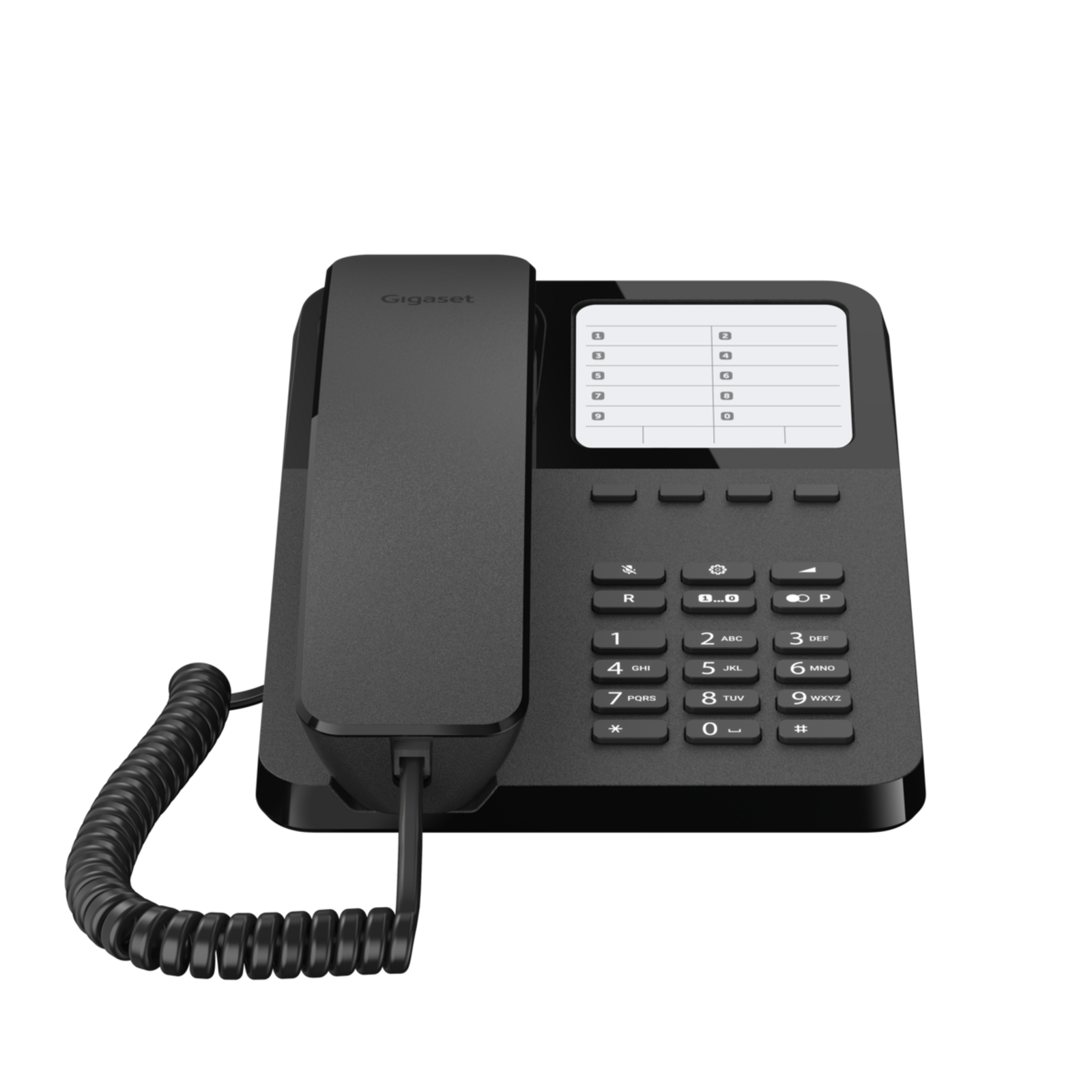 Gigaset DESK 400 Black Analog Phone