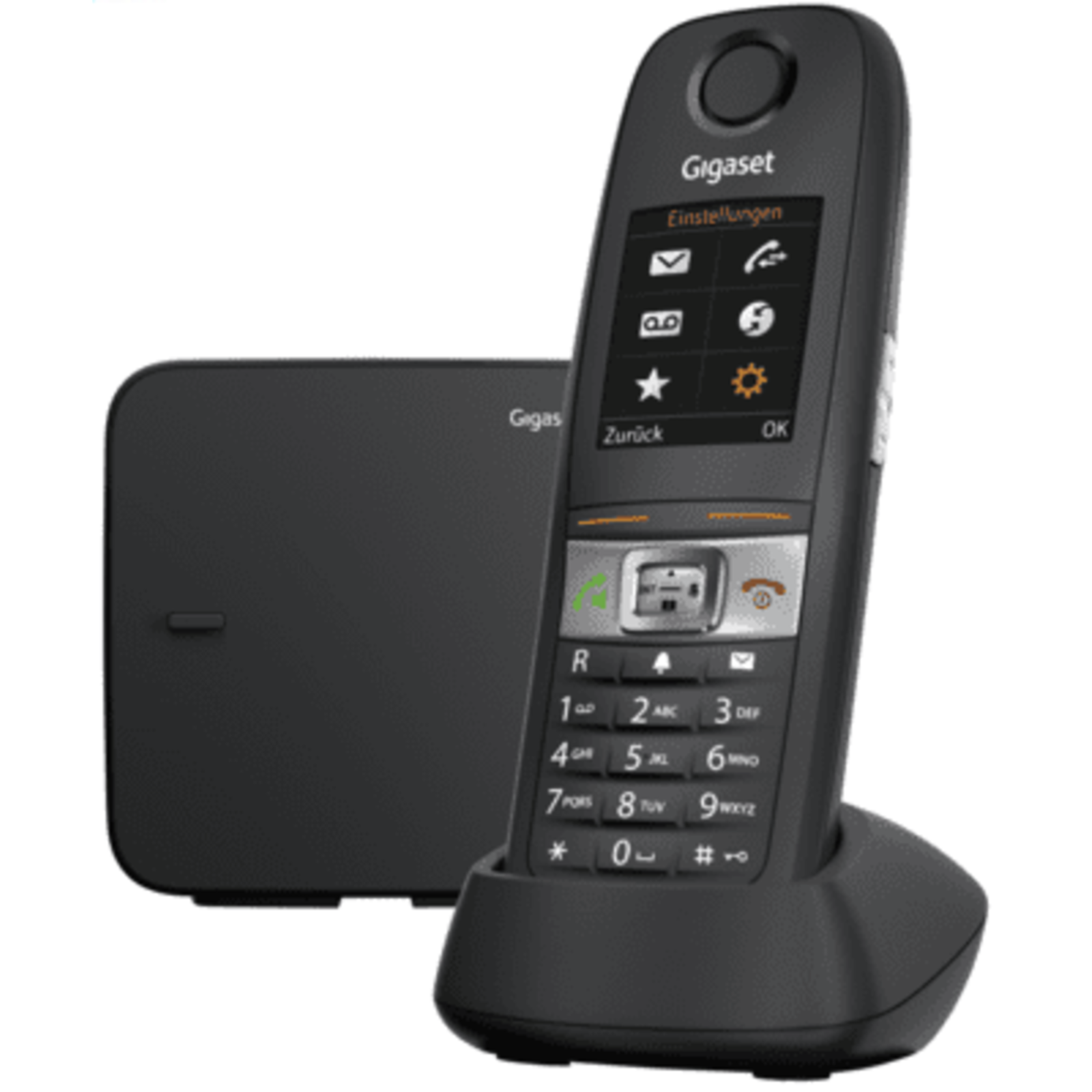 Gigaset E630 DECT Phone Caller ID Black