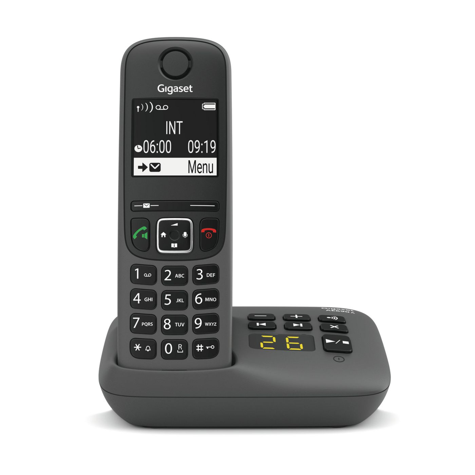 Gigaset AE690A Analogue DECT Telephone Wireless Handset Hands-free Function