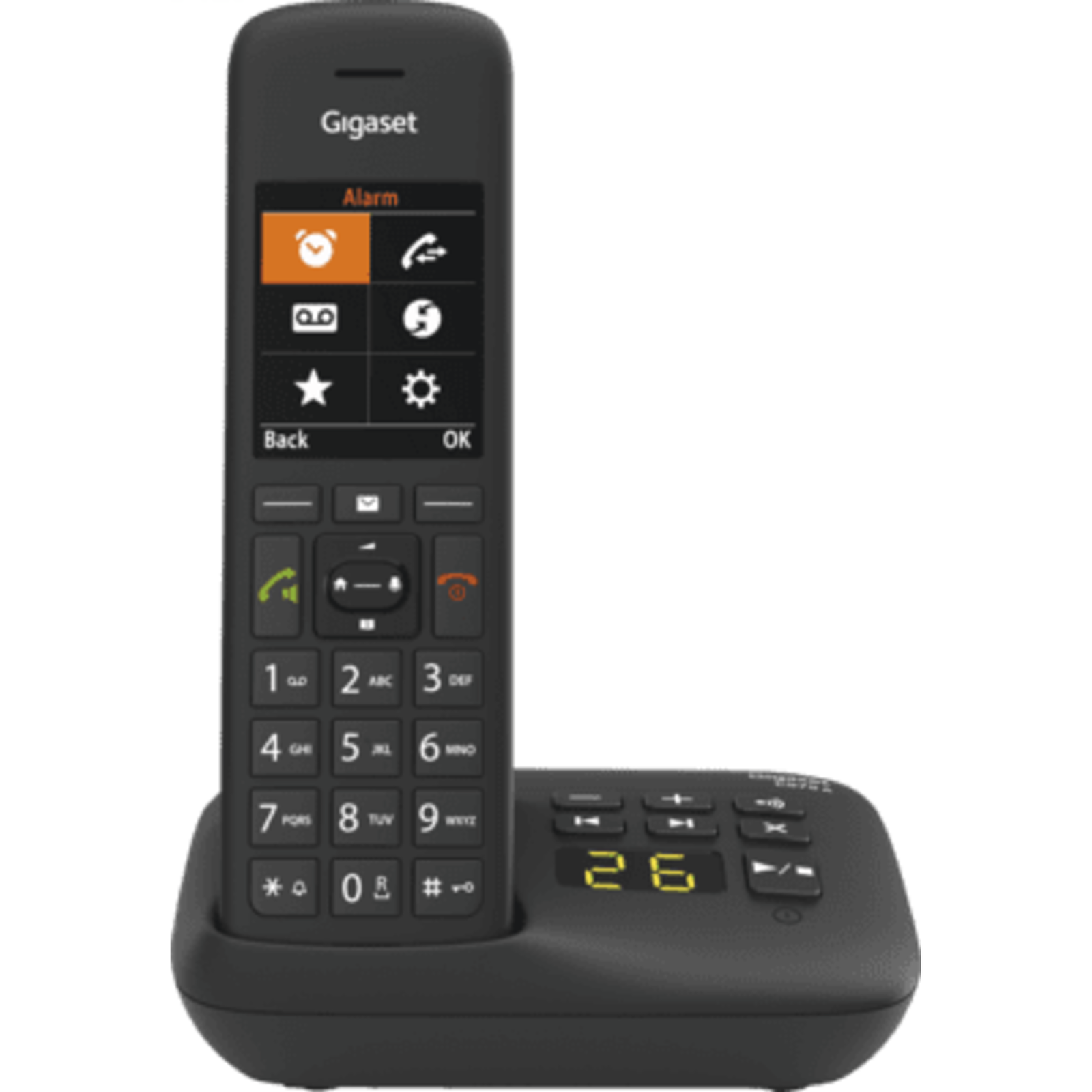 Gigaset C575A Cordless Telephone Answering Machine with Caller ID
