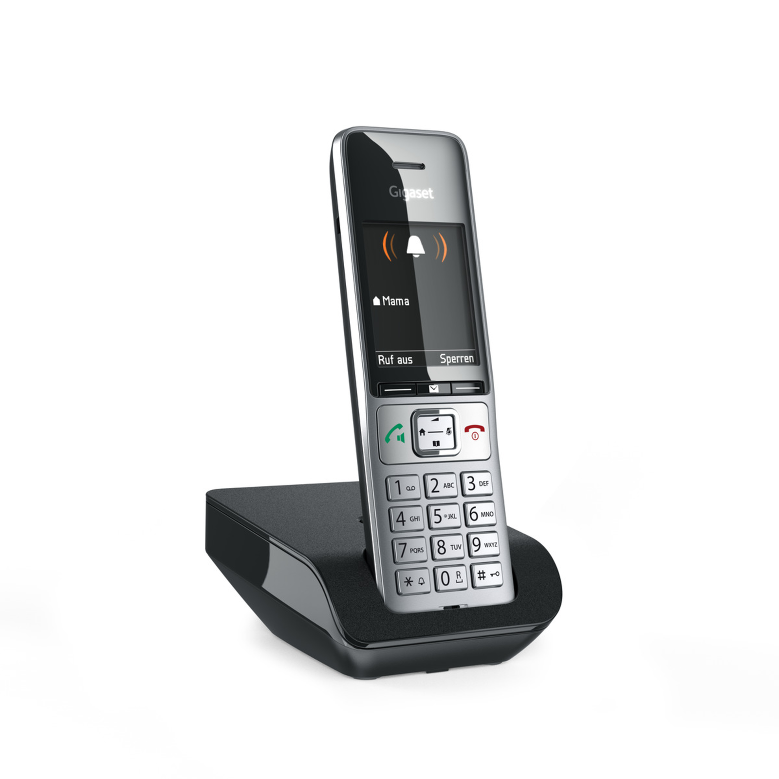 Gigaset COMFORT 500 Silver Black