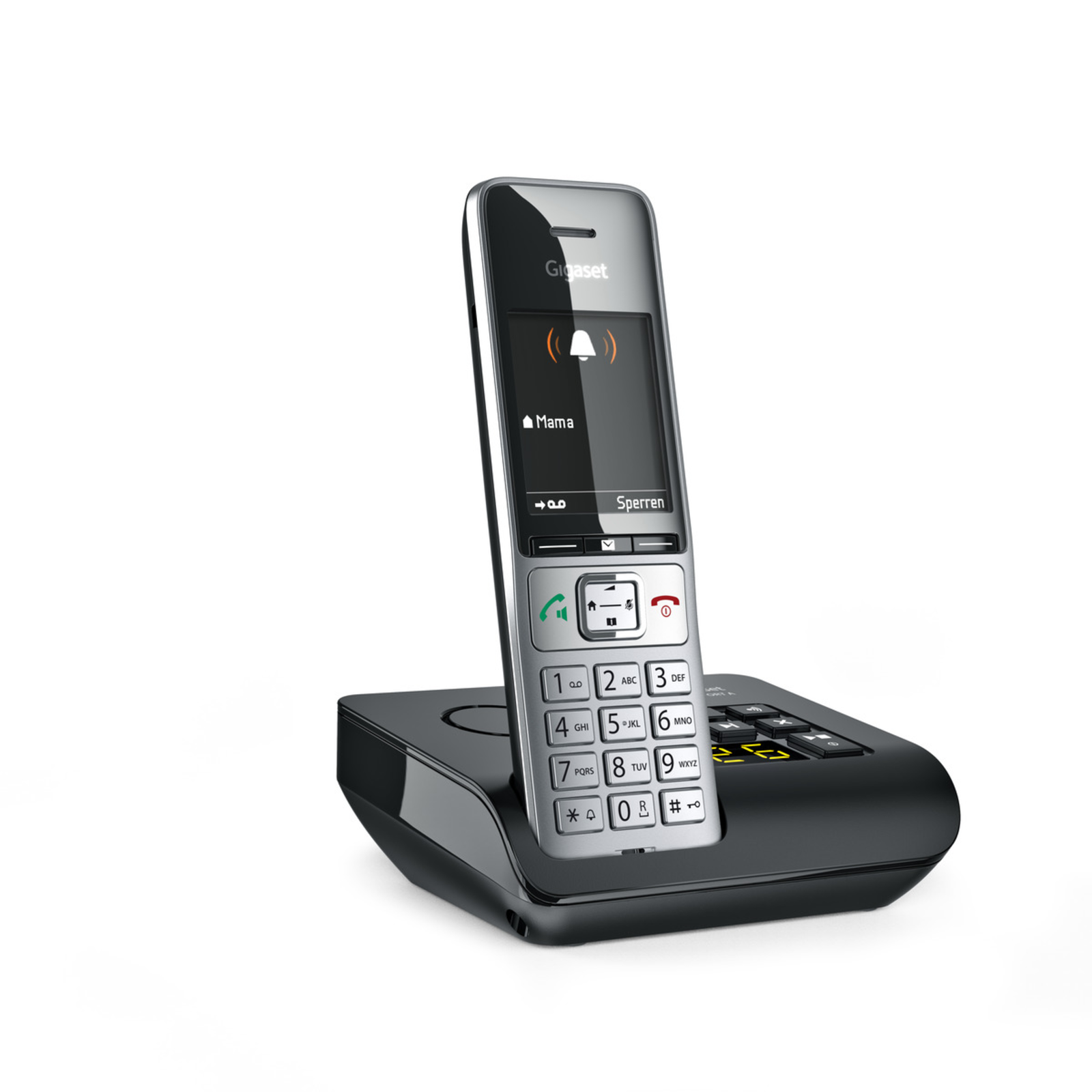 Gigaset COMFORT 500A Silver Black