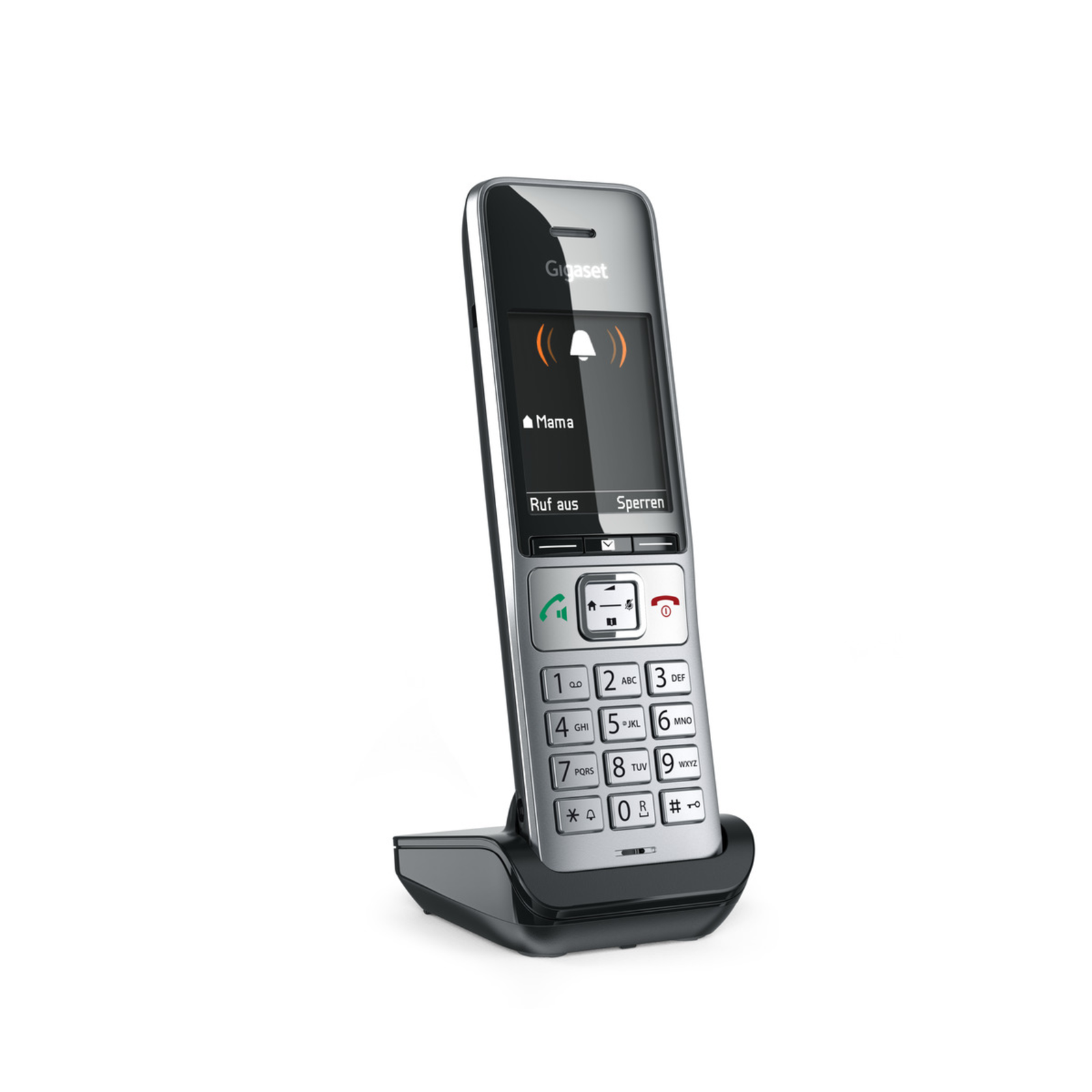 Gigaset COMFORT 500 HX Silver Black