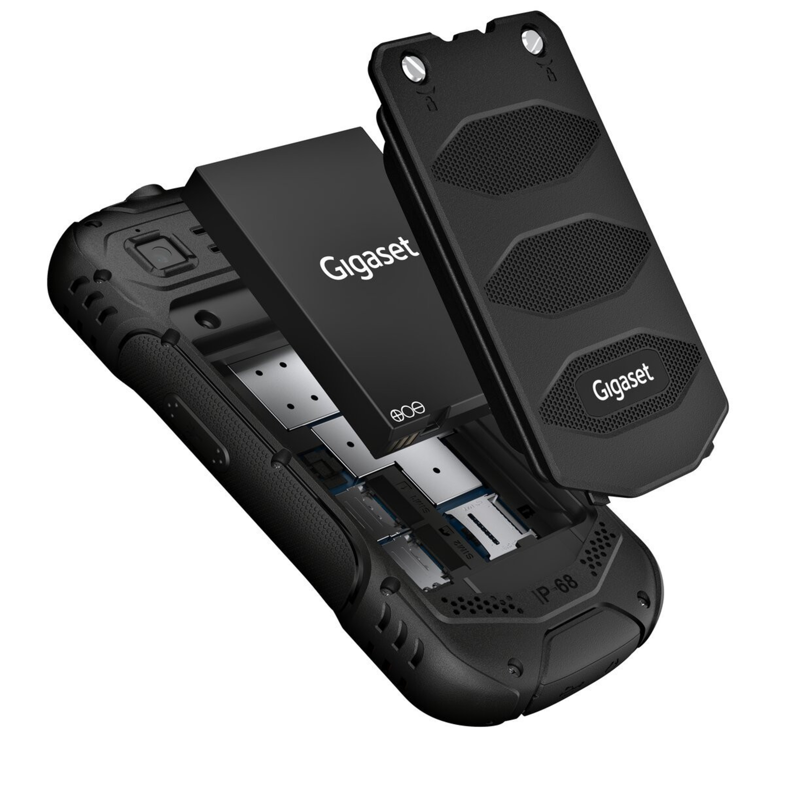 Gigaset GLX 8 ACTIVE Outdoor Mobile Phone Black