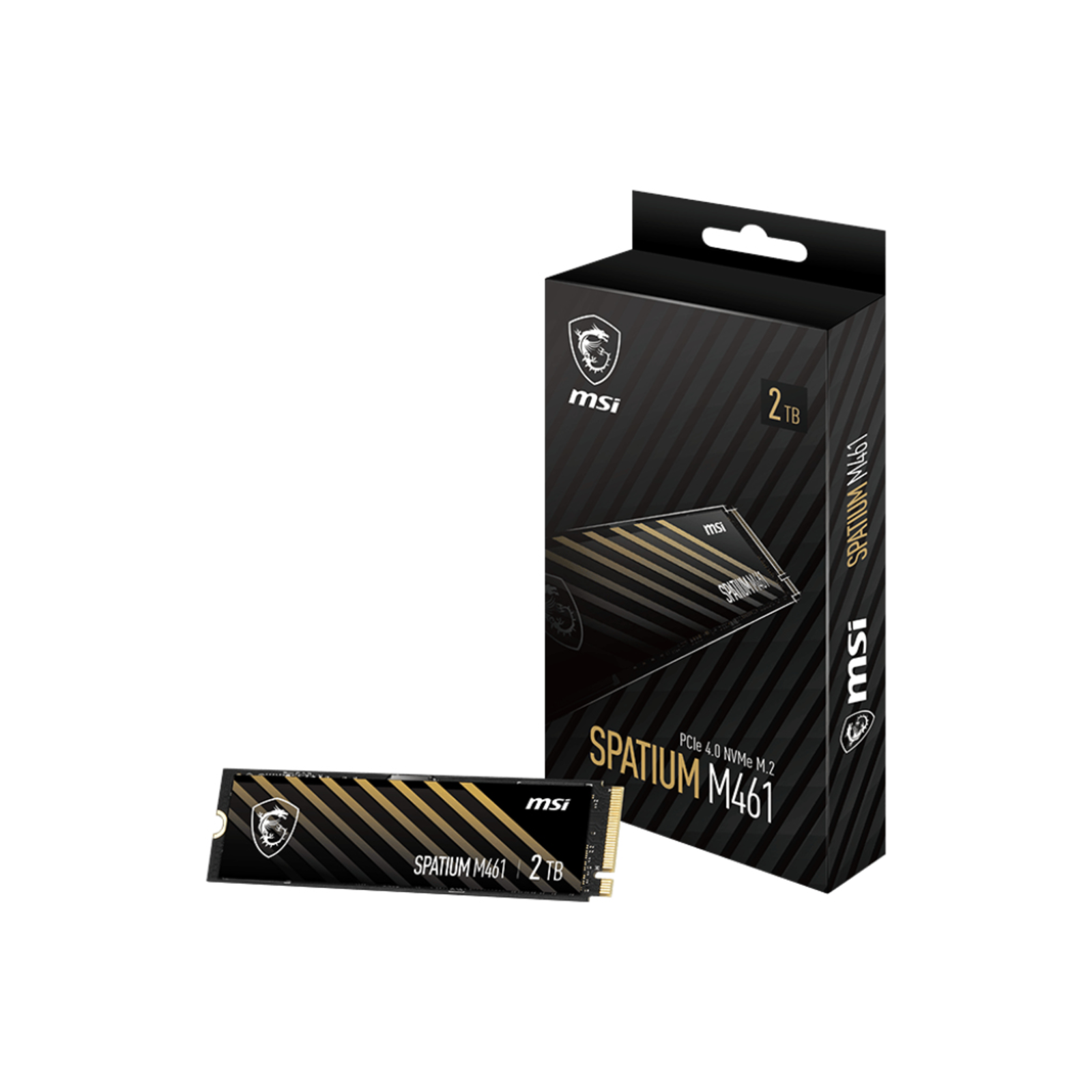 MSI SSD SPATIUM M461 2TO (2000GO) NVME M.2 TYPE 2280