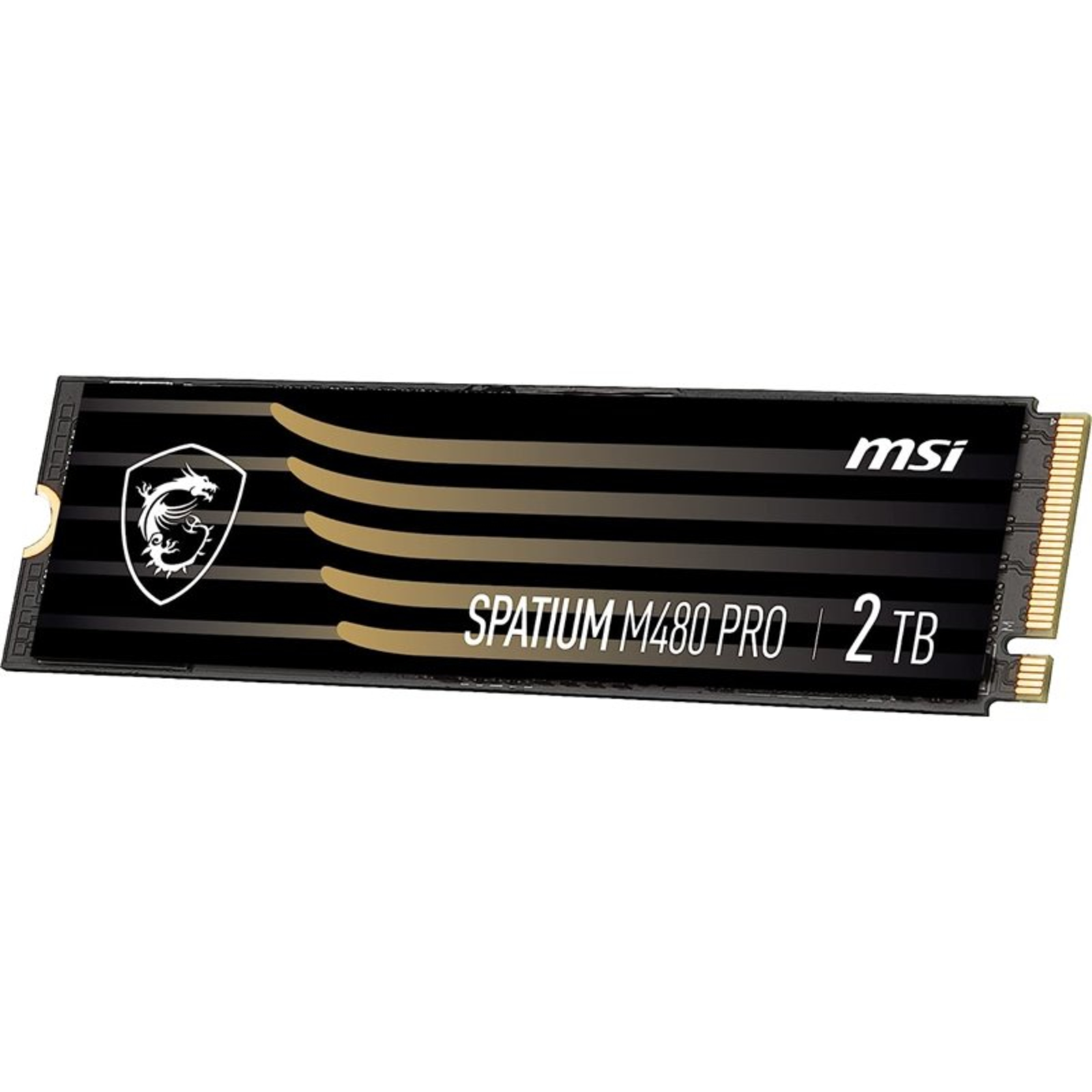 MSI SPATIUM M480 Pro 2TB PCIe 4.0 NVMe M.2 2280 SSD