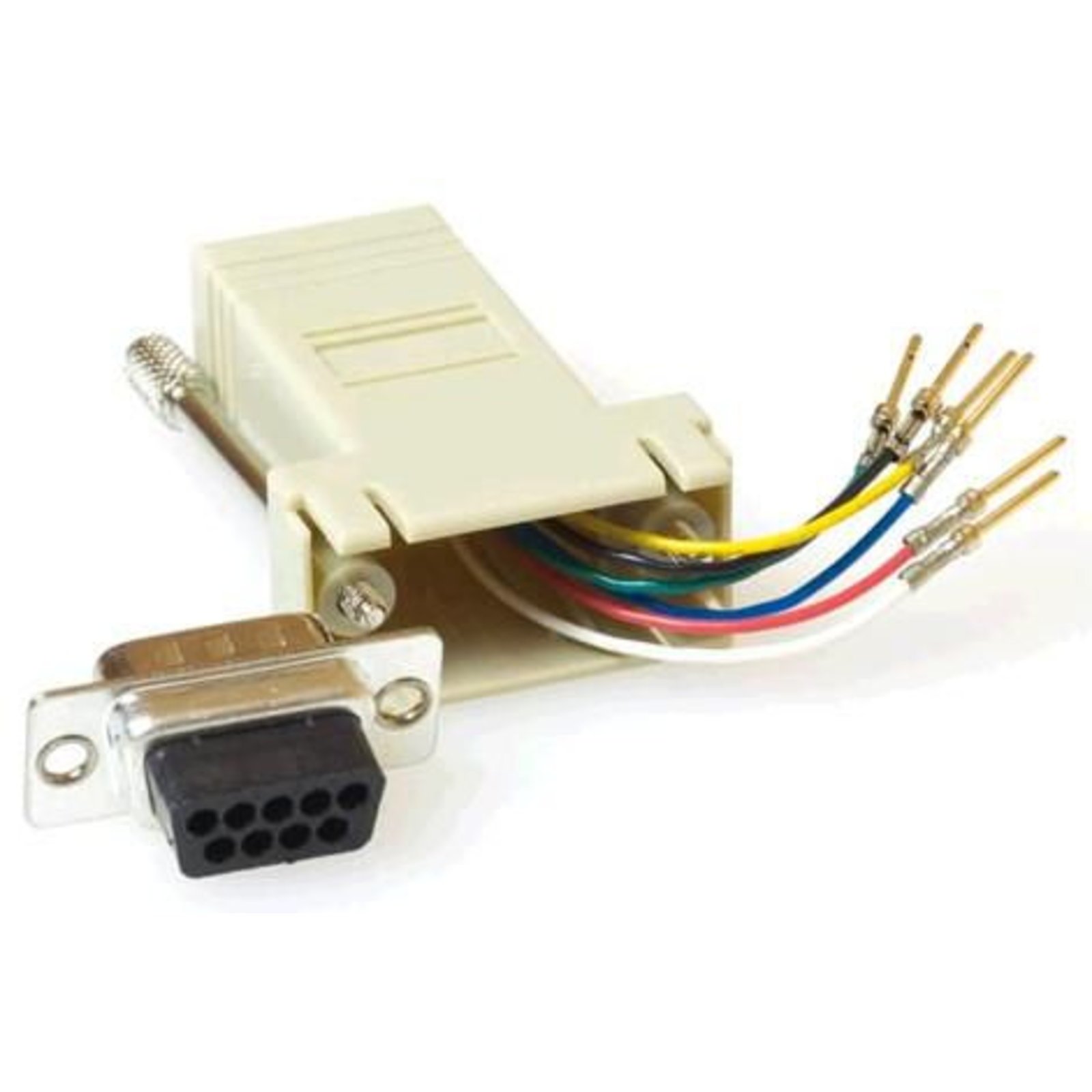 MicroConnect Serial Adapter DB-9 (W)
