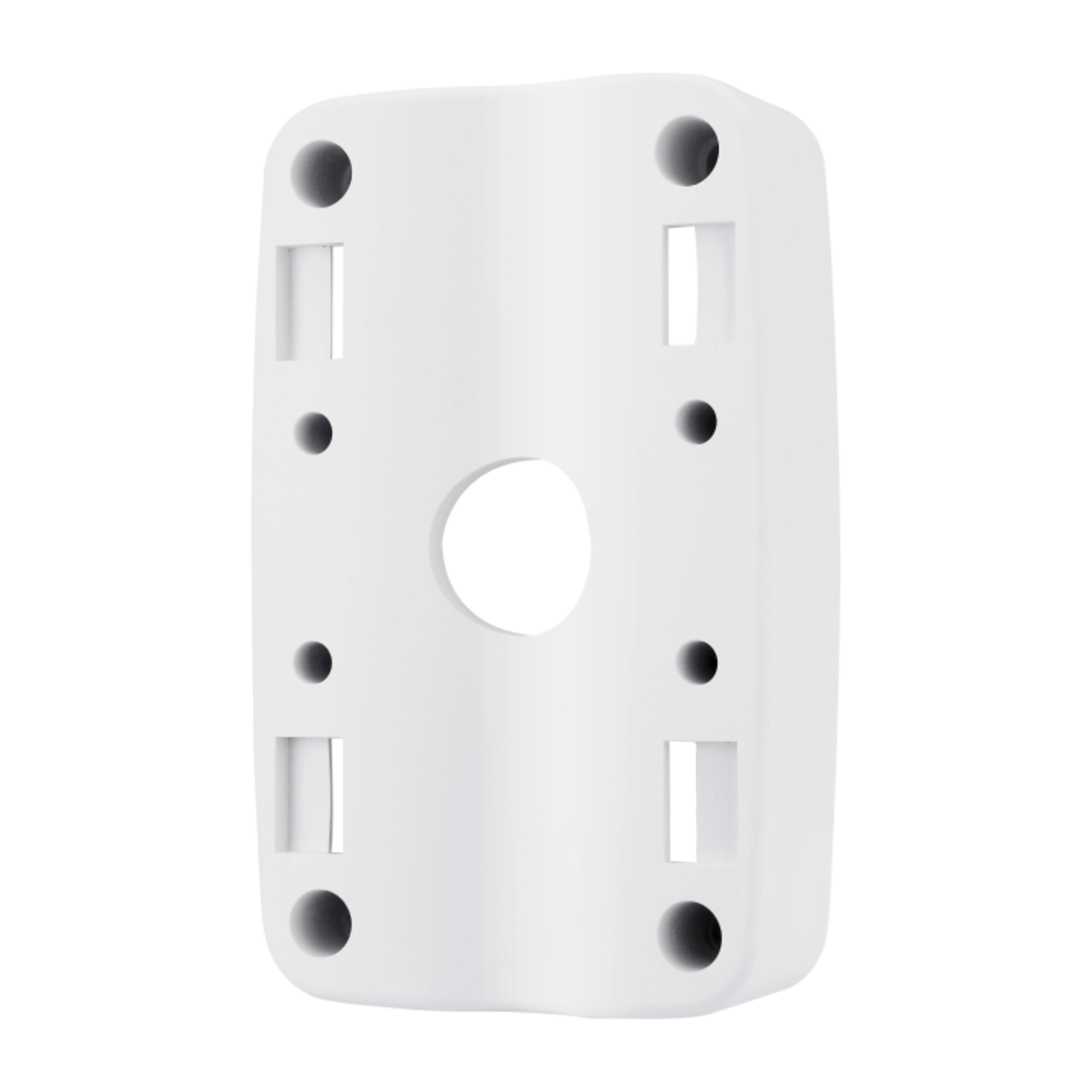 Hanwha Vision Pole Mount Aluminum White Compatible with TNO-7180RLP