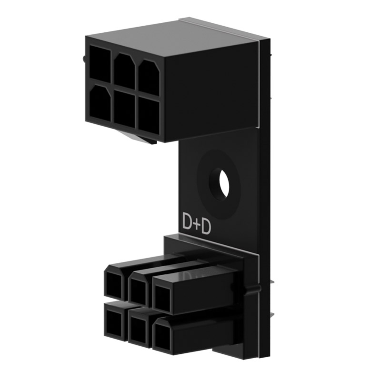 Singularity Computers 6-pin PCIe 180 Degree Adapter D+D