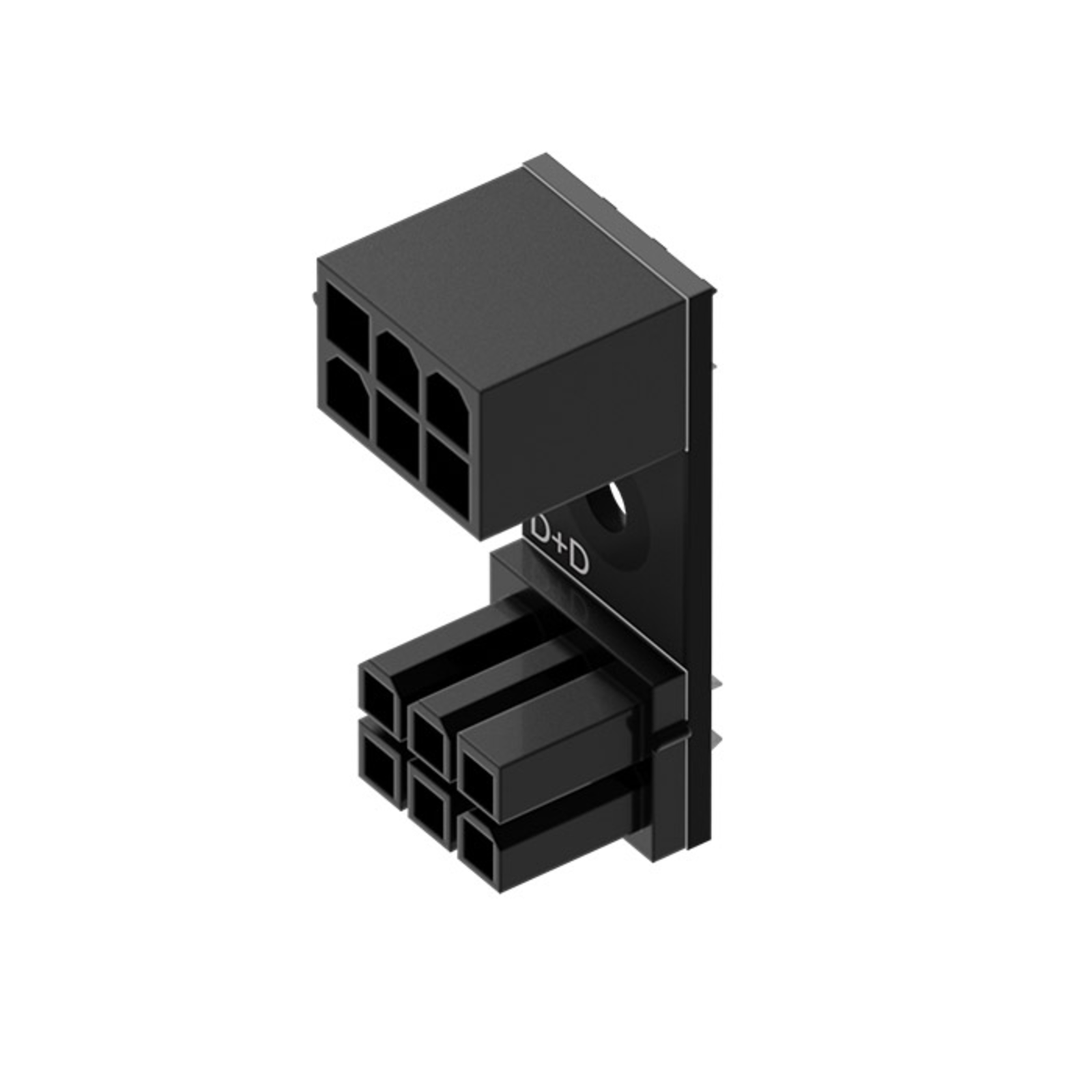 Singularity Computers 6-pin PCIe 180 Degree Adapter D+D