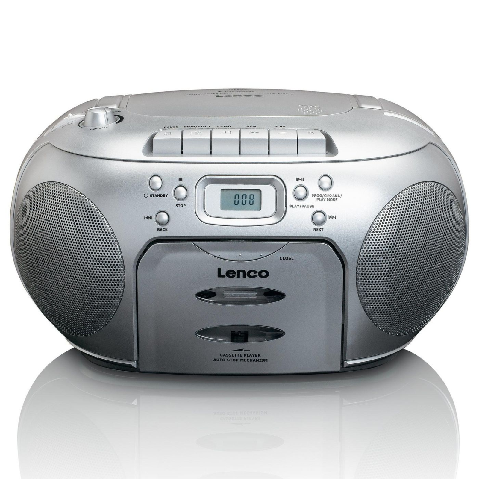 Lenco SCD-420 Silver Radio