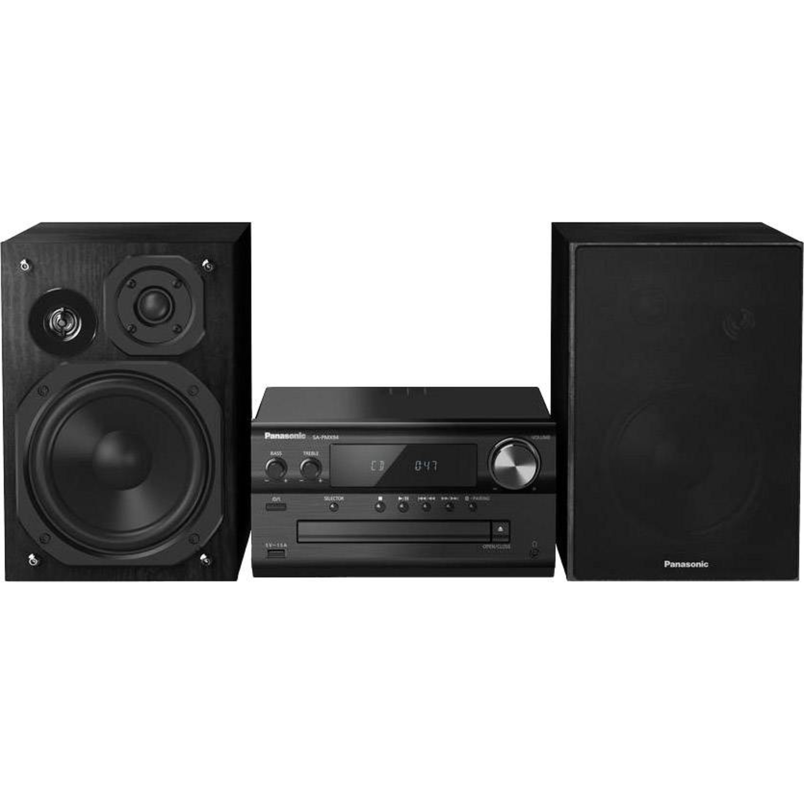 Panasonic SC-PMX94EG-K Black Bluetooth Radio CD