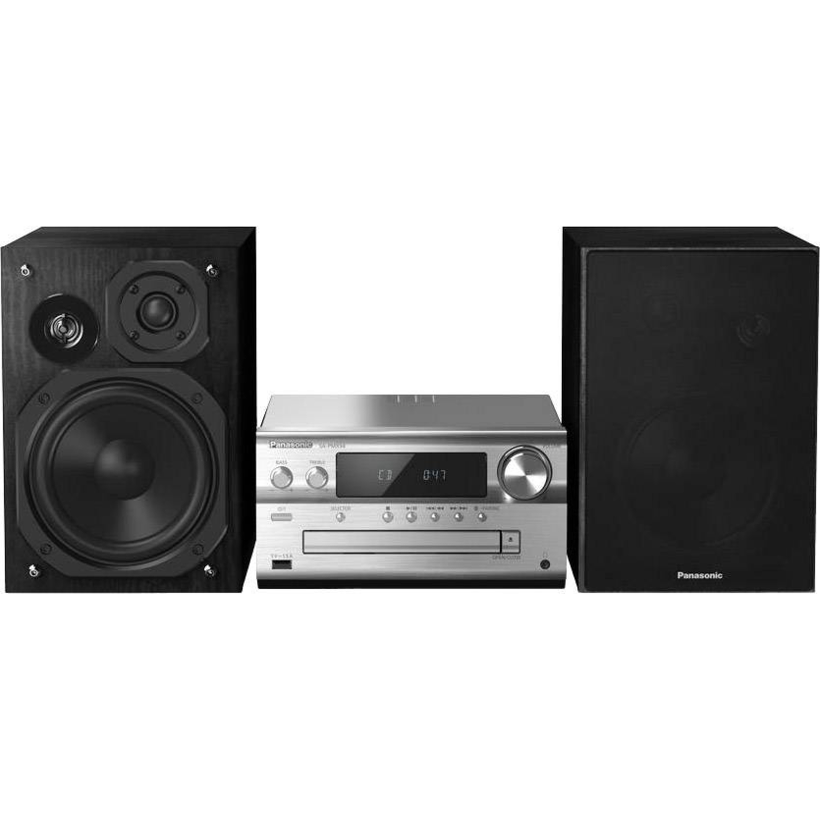 Panasonic SC-PMX94EG-S Silver Bluetooth Radio CD