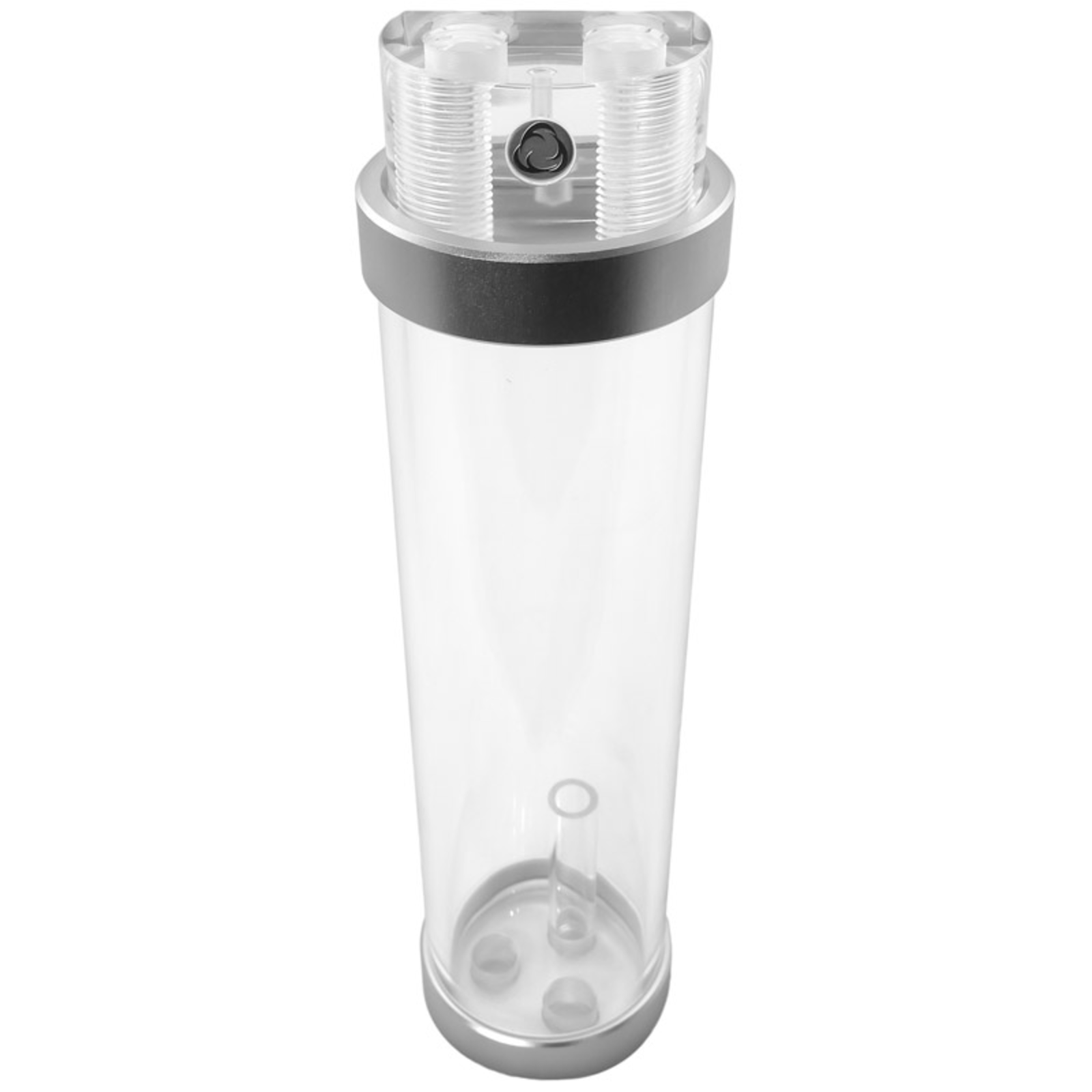 Singularity Computers Predium Reservoir 200mm Acrylic Silver