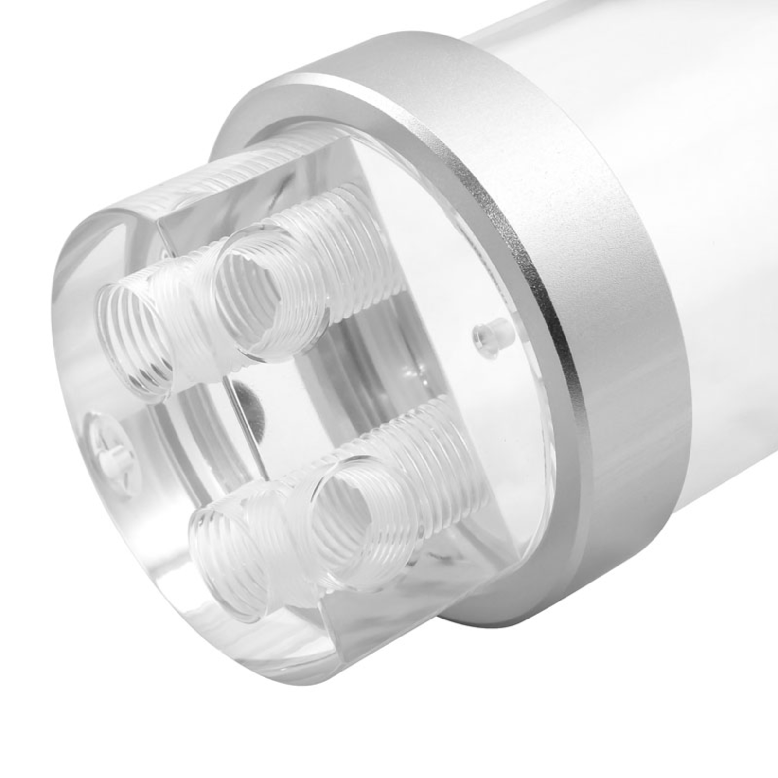 Singularity Computers Predium Levelling Container 200mm Acrylic Silver