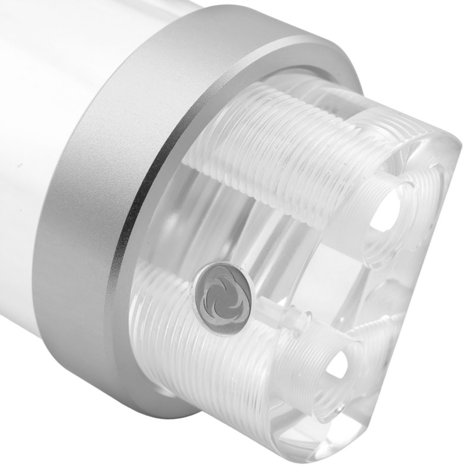 Singularity Computers Predium Levelling Container 200mm Acrylic Silver