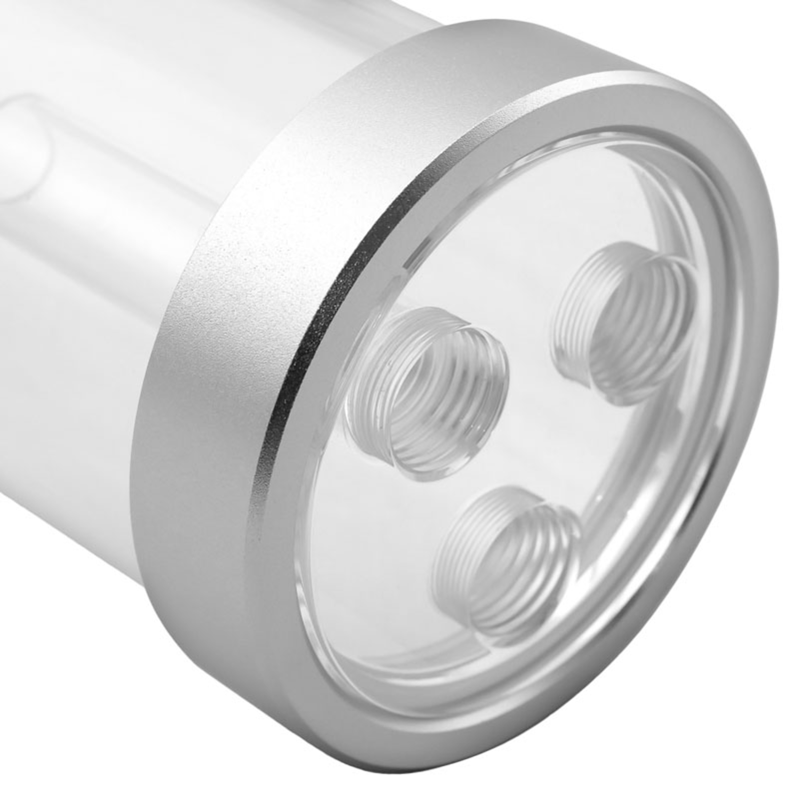 Singularity Computers Predium Levelling Container 200mm Acrylic Silver
