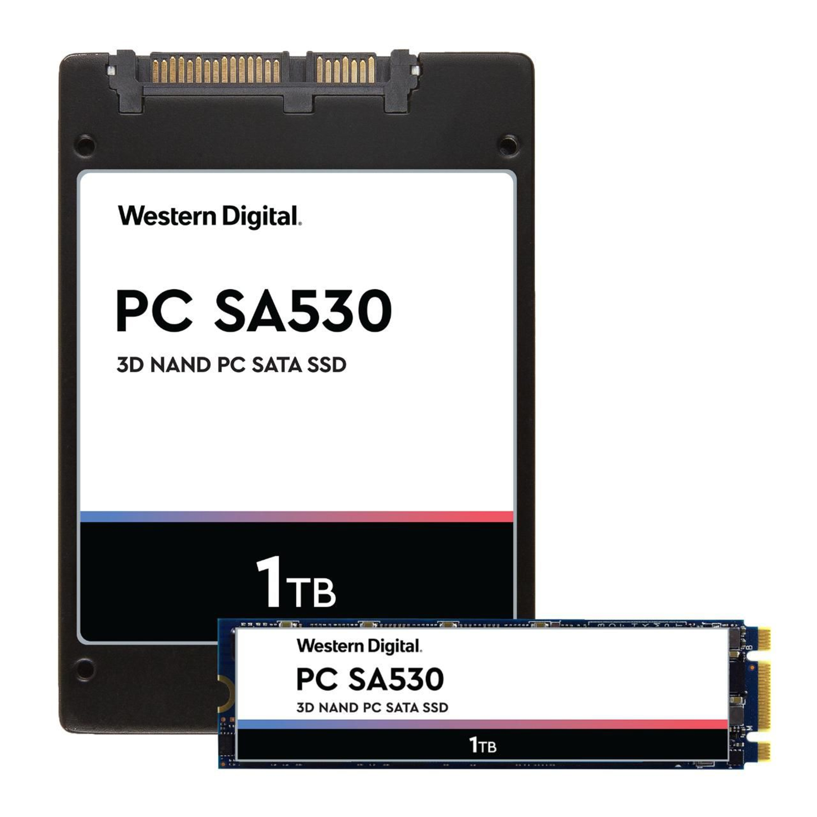 SanDisk WD PC SA530 Solid State Disk 1 TB Internal 2.5 Inch (6.4cm) SAT SDASB8Y-1T00