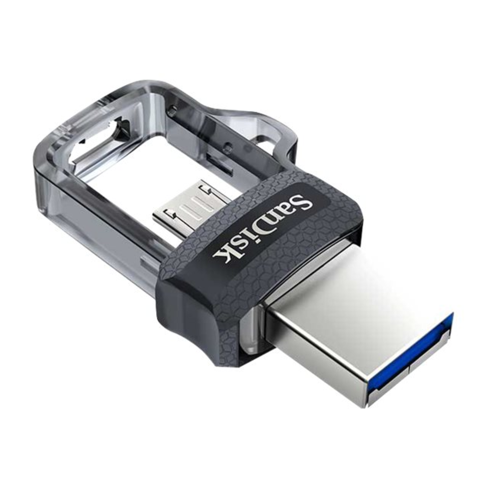 SanDisk Ultra Dual 128GB USB 3.0 Micro USB Black Silver