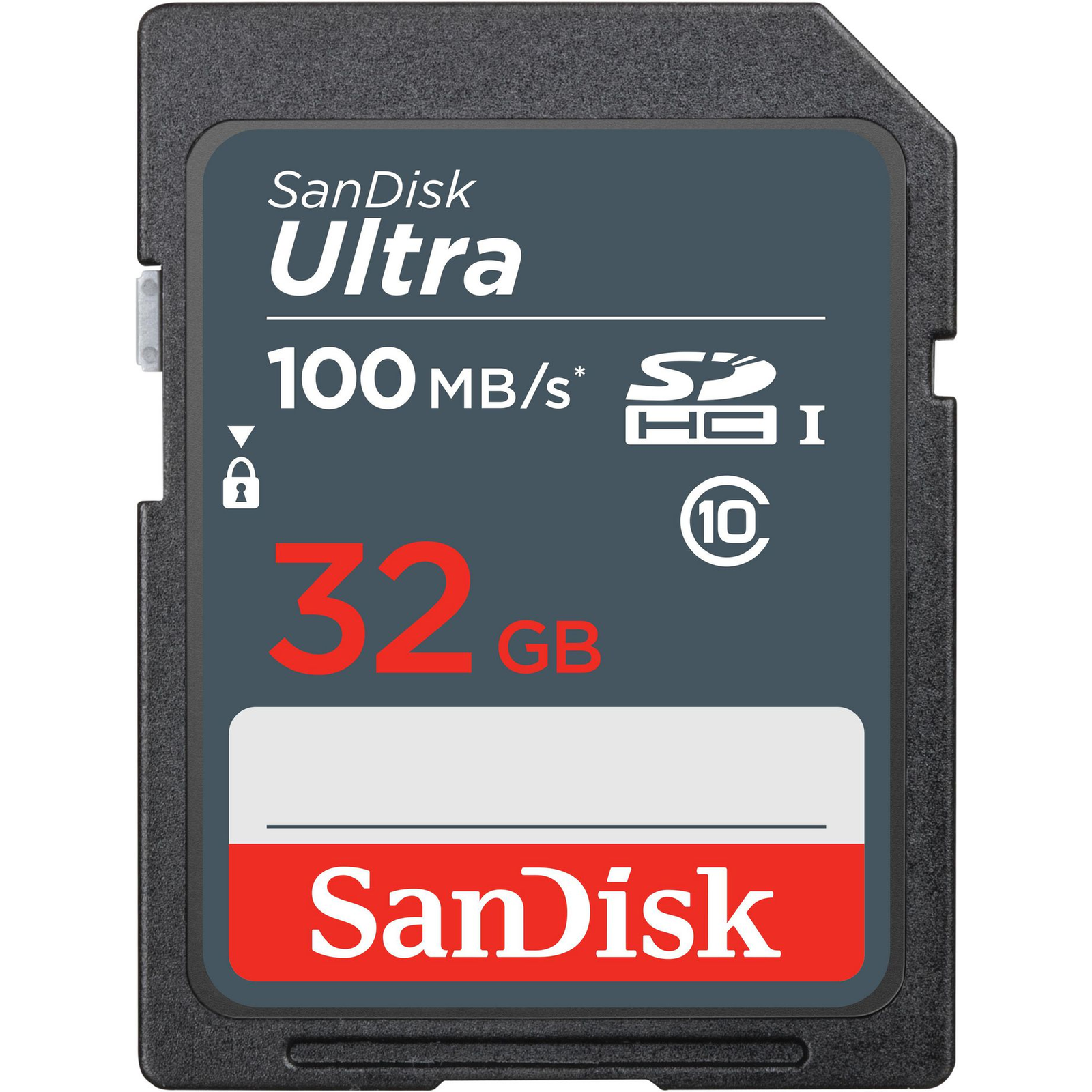 SanDisk Ultra 32GB SDHC Mem Card 100MB-s 32 GB SDHC Class 10 UHS-I 100 MB-s Class 1