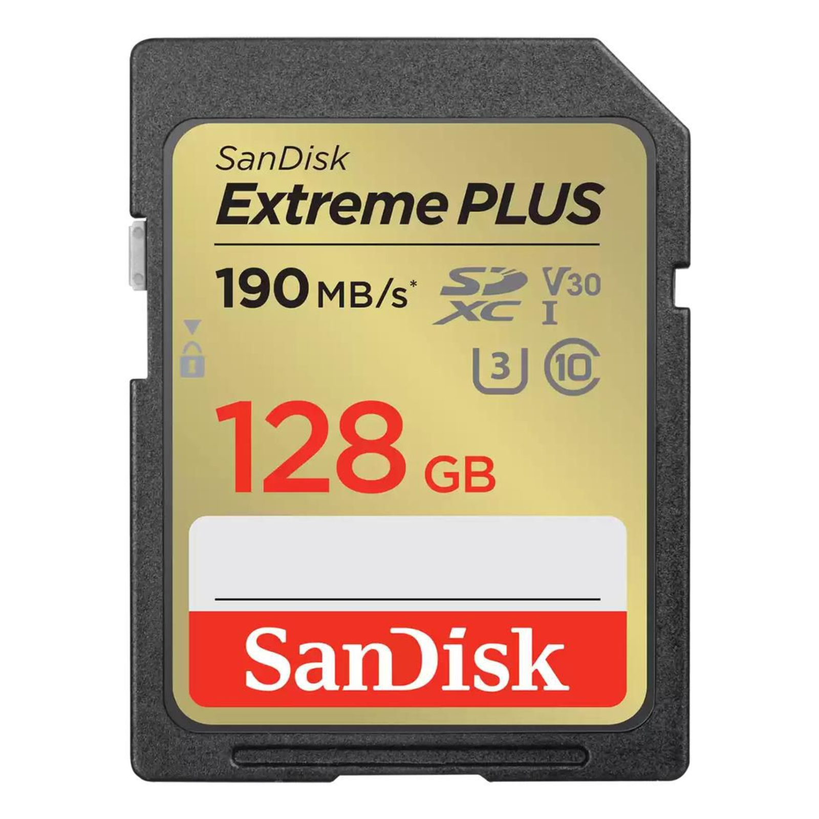 SanDisk Extreme PLUS Flash Memory Card 128 GB UHS-I U3 Class10 SDXC UHS-I