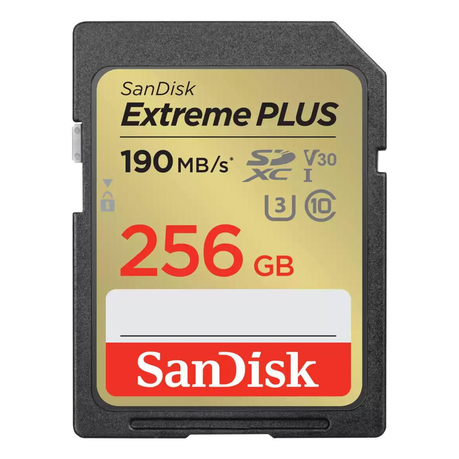 SanDisk Extreme Plus 256GB SDXC 190MB-s UHS-I Extended Capacity SD SDXC