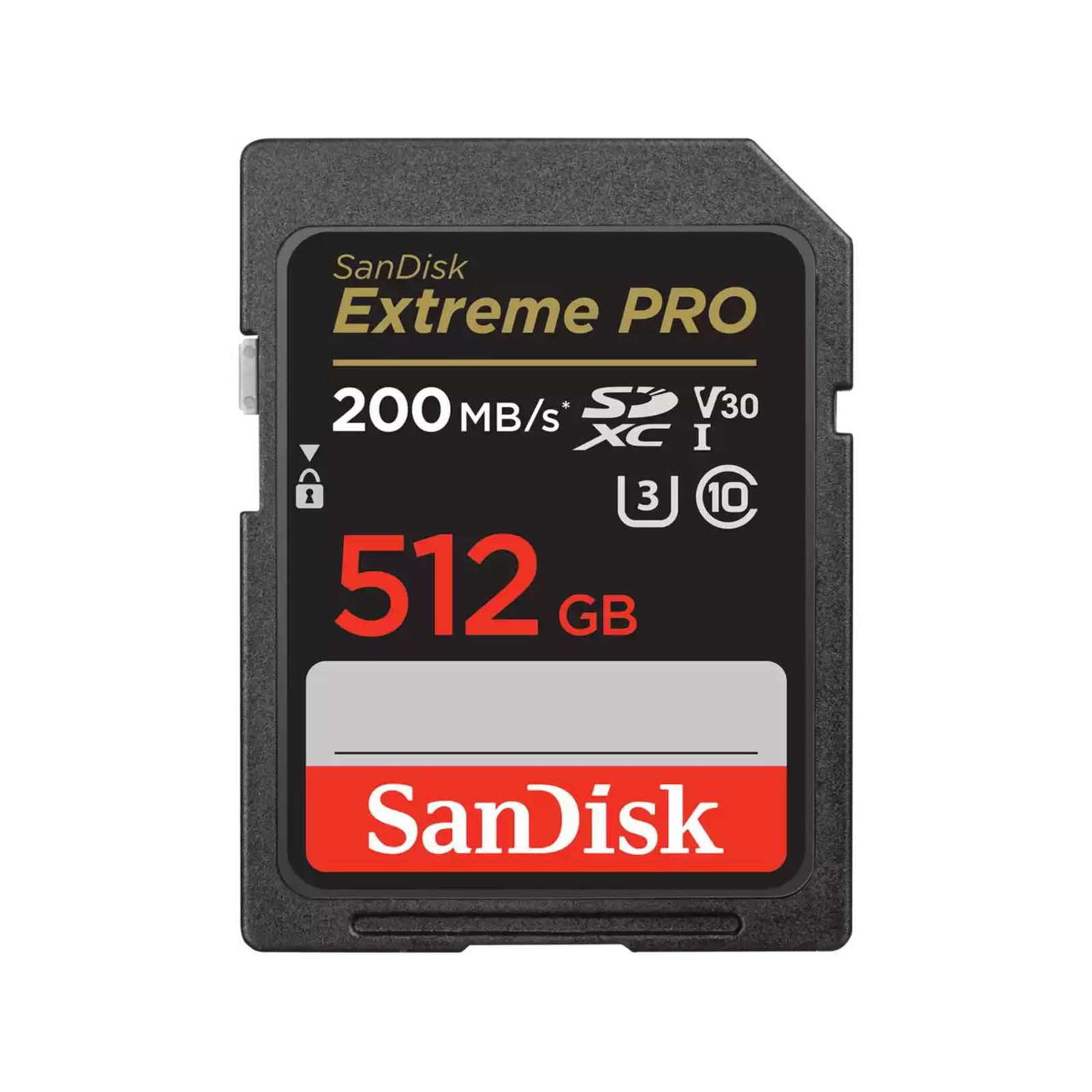 SanDisk Extreme PRO 512 GB SDXC Black UHS-I U3 Class 10 V30